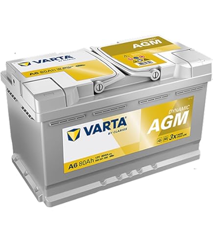 Amazon | ドイツ製 VARTA バッテリー 570-901-076 A7(旧品番E39) AGM